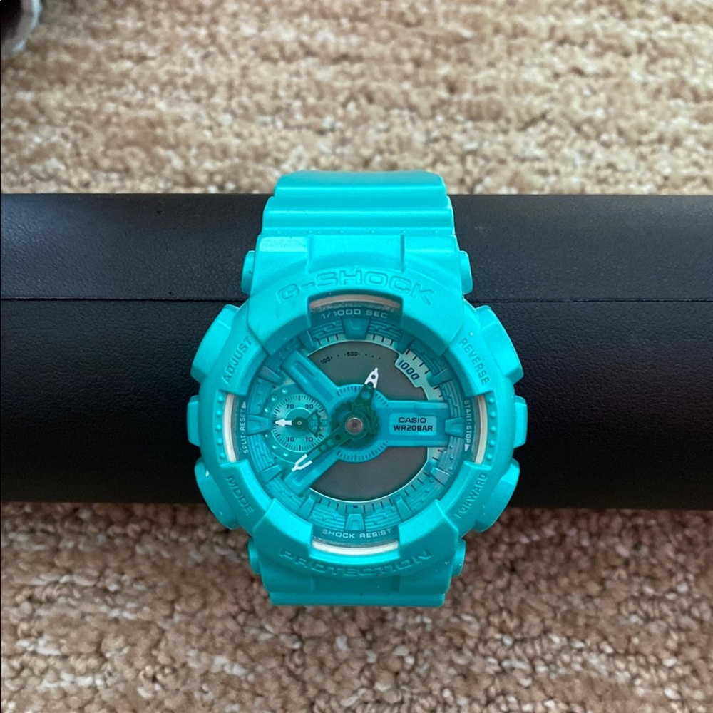 Casio G-Shock Turquoise Watch